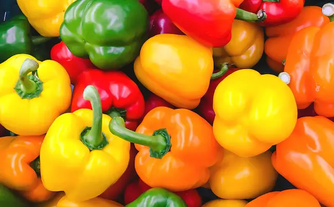 how to preserve bell pepper