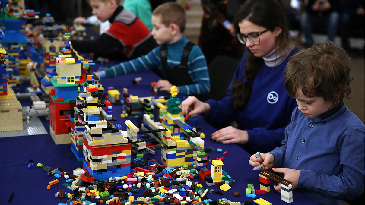 New Year party for children at Russian Academy of Sciences